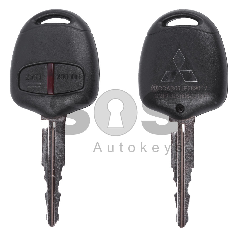 Oem Regular Key For Mitsubishi Buttons Frequency Mhz