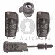 OEM Set for Audi A3/S3/RS3 Buttons:3 / Frequency: 434 MHz / Transponder: Megamos 88/ AES / Blade Signature:HU66 / Immobiliser System: MQB / Set Part Number:8V2 800 375 Q  / Key Part No:8V0 837 220 / Right Door