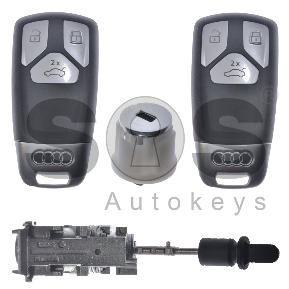 OEM Set for Audi E-TRON Buttons:3 / Frequency: 433MHz / Blade 