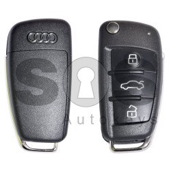OEM Set for Audi Q2 Buttons:3 / Frequency: 434 MHz / Transponder: Megamos Crypto/ 128-bit/ AES / Blade Signature: HU162T / Immobiliser System: MQB / Set Part Number: 83B800375CB / Key Part No: 81A837220H / Keyless GO / LEFT DOOR OEM Set for Audi Q2 Buttons:3 / Frequency: 434 MHz / Transponder: Megamos Crypto/ 128-bit/ AES / Blade Signature: HU162T / Immobiliser System: MQB / Set Part Number: 83B800375CB / Key Part No: 81A837220H / Keyless GO / LEFT DOOR