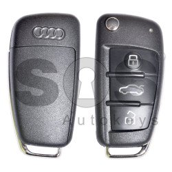 OEM Set for Audi Q2 Buttons:3 / Frequency: 434 MHz / Transponder: Megamos Crypto/ 128-bit/ AES / Blade Signature: HU162T / Immobiliser System: MQB / Set Part Number: 83B800375AK / Key Part No: 81A837220H / Keyless GO / RIGHT DOOR OEM Set for Audi Q2 Buttons:3 / Frequency: 434 MHz / Transponder: Megamos Crypto/ 128-bit/ AES / Blade Signature: HU162T / Immobiliser System: MQB / Set Part Number: 83B800375AK / Key Part No: 81A837220H / Keyless GO / RIGHT DOOR