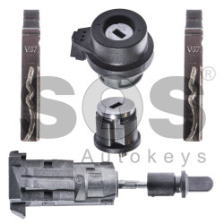 OEM Set for Audi Q2 2018+ Blade Signature: HU162T / Set Part No: 83B 800 375 BD / 83B 800 375 DM / LEFT DOOR