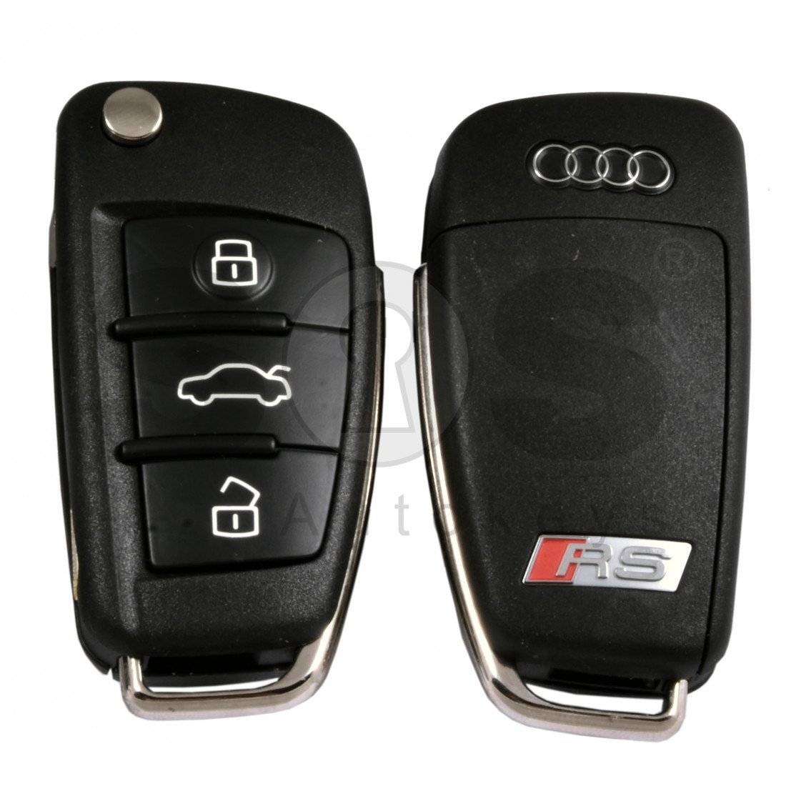 OEM Set for Audi Q2 RS Buttons:3 / Frequency: 434MHz / Transponder ...