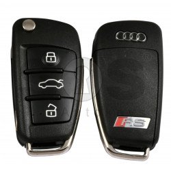 OEM Set for Audi Q2 RS Buttons:3 / Frequency: 434MHz / Transponder: Megamos 88 / AES / Blade Signature: HU66 / Immobiliser System: MQB / Set Part Number: 83B 800 375 BM / Key Part No: 81A 837 220M OEM Set for Audi Q2 RS Buttons:3 / Frequency: 434MHz / Transponder: Megamos 88 / AES / Blade Signature: HU66 / Immobiliser System: MQB / Set Part Number: 83B 800 375 BM / Key Part No: 81A 837 220M