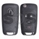 OEM Set for GM Buttons:3+1 / Transponder: HITAG2/ ID46 / Blade Signature: HU100 / Manufacture: WITTE / Set Part No: 20972880 / KEYLESS GO
