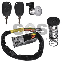 Set for Dacia Buttons:2 / Frequency: 433MHz / Transponder: PCF7946/ PCF7936 / Part No: 806011630R 