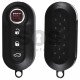 OEM Set for Fiat 500/ 500 x Buttons:3 / Frequency: 434MHz / Transponder:HITAG2/ ID46/ PCF7946 / Blade Signature:SIP22 / Manufacture: DELPHI / Part No: DE05420
