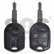OEM Set for Ford Buttons:3+1 /  Frequency: 315MHz / Transponder: Texas Crypto 40/80-bit / ID6D / Blade Signature: FO24/ CY24 / Manufacture: FoMoCo / Set Part No: BC34 2522050 BH