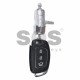 OEM Set for Hyundai Elantra/ I20/ I10 2014+ Buttons:3 / Frequency: 433MHz / Transponder:4D60 / Blade Signature: HY22 / Immobiliser System: Immobiliser Box / Part No: 95430-C7600 