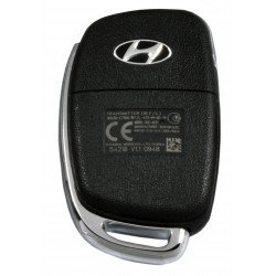 OEM Set for Hyundai I20 2017-2020 Key Buttons:3 / Frequency:433MHz / Transponder: HITAG/ 128-Bit AES /  Blade Signature: HY22 /  Hyundai Mobis / Key Part No: 95430-C7900