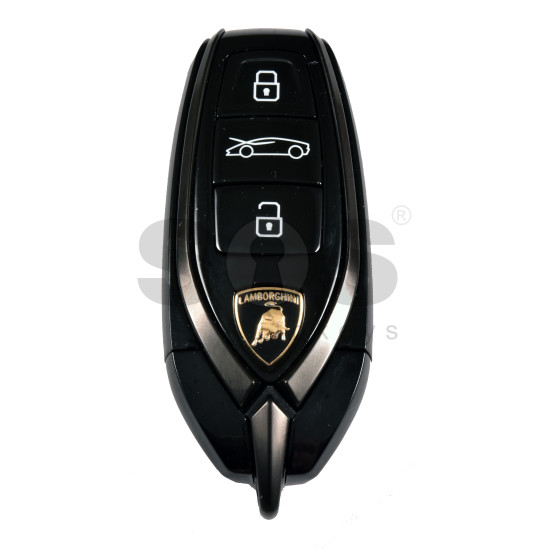 OEM Smart Key for Lamborghini REVUELTO 2021+ Buttons:3 / Frequency:434MHz / Transponder: MLB / Part No.: 4N0 959 754 AM / 4N0959754AM