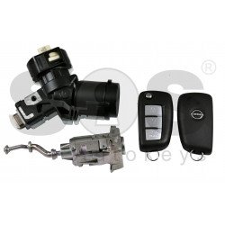 OEM Set for Nissan 2021 Buttons:2 / Frequency: 433MHz / Transponder: PCF7961/HITAG AES / Part No: 806011789R	