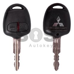 OEM Set for Mitsubishi Buttons: 2 Frequency 433 MHz Transponder PCF 7936 HITAG ID46  Blade Signature:MIT8 Part No B73BB81F / 3F4DB71F 