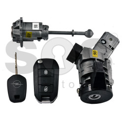 OEM Set for Opel  Buttons:2 / Frequency: 433MHz / Transponder: NCF296/HITAG AES SET   / KEY Part No: 98 542 67 080 00/985426708000