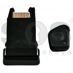 OEM Set For Peugeot 106 Infrared Buttons:1/ Frequency: 433MHz / Transponder: PCF 7931 /1 Remote keys + module OEM Set For Peugeot 106 Infrared Buttons:1/ Frequency: 433MHz / Transponder: PCF 7931 /1 Remote keys + module