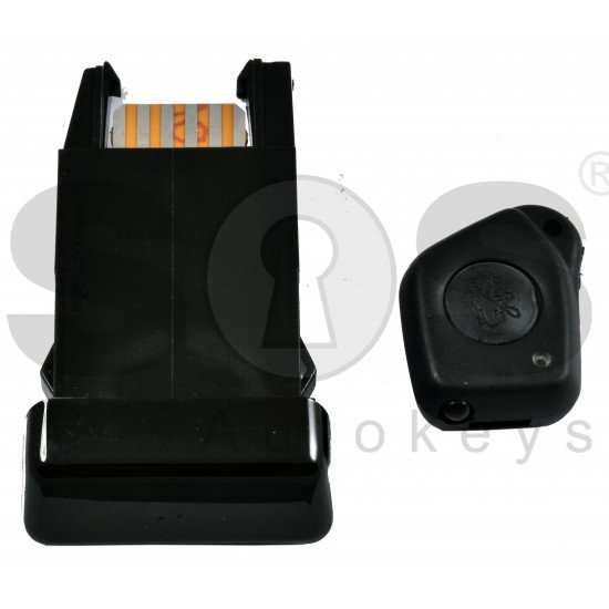 OEM Set For  Peugeot 106  Infrared Buttons:1/ Frequency: 433MHz / Transponder: PCF 7931 /1 Remote keys  + module