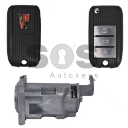 OEM Set for Roewe Buttons:3 / Frequency: 433MHz /  No Transponder /  Part No: B95625AH4270467 / Keyless Go