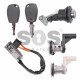 OEM Set Locks for Dacia Frequency:433MHz / Transponder: PCF7961/ ID47 / Immobiliser System:BCM