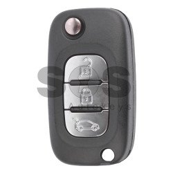 OEM Set Ren Fluence Buttons:3 / Frequency: 433MHz / Transponder: PCF7961 / Blade signature:VA2 / Immobiliser System:BCM / Part No: 806010060R