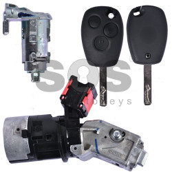 OEM Set Ren Buttons:3 / Frequency: 434MHz / Transponder: PCF7947/ HITAG2/ ID46 / Blade signature:VA2 / Immobiliser System:BCM / Part No: 806018265R