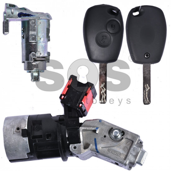 OEM Set Ren Buttons:2 / Frequency: 433MHz / Transponder: PCF7947/ HITAG2/ ID46 / Blade signature:VA2 / Immobiliser System:BCM / Part No: 806012503R
