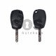 OEM Set Ren Buttons:2 / Frequency: 433MHz / Transponder: PCF7947/ HITAG2/ ID46 / Blade signature:VA2 / Immobiliser System:BCM /Part No: 806015216R