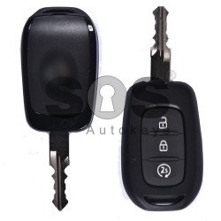 OEM Set for Ren 2016+ Buttons:3 / Frequency: 433MHz / Transponder: HITAG 128-Bit AES / Immobiliser System:BCM / Part No: 806016782R