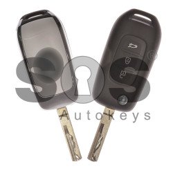 OEM Set Ren Kadjar/ Captur Buttons:3 / Frequency: 434MHz / Transponder: HITAG 128-Bit AES/ PCF 7961 / Immobiliser System:BCM / Set Part No: 806015115R / Key FCC ID: CWTWB1G767