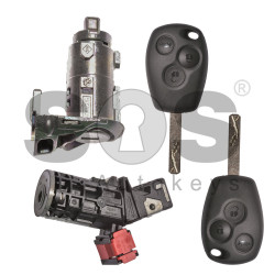 OEM Set Ren Buttons:3 / Frequency:434 MHz / Transponder:HITAG 128-bit AES / Set Part No: 806 013 881 R / Blade Signature:VA2