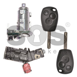 OEM Set Ren Buttons:3 / Frequency:434 MHz / Transponder:HITAG 128-bit AES / Set Part No: 806 018 928 R-C / Blade Signature:VA2