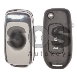 OEM Set Ren Kadjar/Capture / Buttons:3 Frequency:434 MHz / Transponder:HITAG / 128-bit AES / Set Part No: 806 016 980 R / Blade Signature:VA2 / Model : TWB1G767