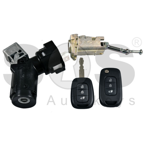 OEM Set Ren Bus 2024+ / Buttons:3 Frequency:434 MHz /  Flip key with NCF296/HITAG AES/ Reguar key with  PCF7961/HITAG AES   / Set Part No: 998102478R / Blade Signature:NSN14