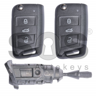OEM Set for Seat Tarraco Buttons:3 / Frequency: 434MHz 