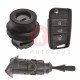 OEM Set for VW TIGUAN Buttons:3 / Frequency: 434MHz / Transponder: MEGAMOS 88/ AES / Blade Signature: HU162T / Immobiliser System: MQB / Set Part No: 5NA800375BH / Key Part No: 5G6959753Q / RIGHT Door