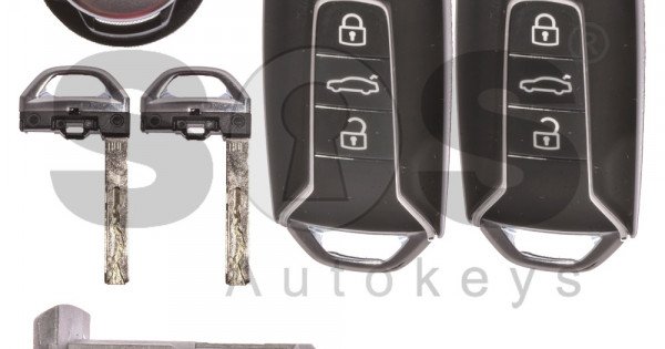 OEM Set for VW Touareg 2018+ Buttons:3 / Frequency: 434MHz