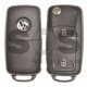 OEM Set for VW UDS/MQB Buttons:2 / Frequency: 434MHz / Transponder: Megamos Crypto 88/ AES / Blade Signature: HU66 / Set Part No: 2H1800375CD / Key Part No: 7E0837202BD