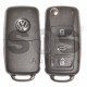 OEM Set for VW UDS Buttons:3+1 / Frequency: 315MHz / Transponder: Megamos Crypto 88/ AES / Blade Signature: HU66 / Set Part No: 5N0800375BN / Key Part No: 5K0837202AK / Keyless Go