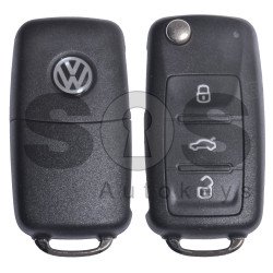 OEM Set for VW UDS Buttons:3 / Frequency: 434MHz / Transponder: Megamos Crypto / ID48 / Blade Signature: HU66 / Set Part No: 5N0800375BF / Key Part No: 5K0837202AH / LEFT DOOR / USА MARKET OEM Set for VW UDS Buttons:3 / Frequency: 434MHz / Transponder: Megamos Crypto / ID48 / Blade Signature: HU66 / Set Part No: 5N0800375BF / Key Part No: 5K0837202AH / LEFT DOOR / USА MARKET