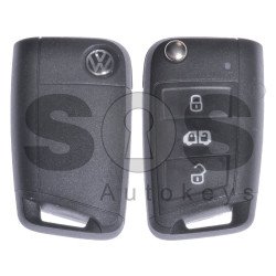 OEM Set for VW Crafter/ Transporter 6 Buttons:3 / Frequency: 434MHz / Transponder: Megamos Crypto 88/ AES / Blade Signature: HU162T / Immobiliser system: MQB / Flip Key Part No: 7C0959753 / RIGHT DOOR