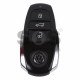 OEM Set for VW Touareg Buttons:3 / Frequency: 868MHz / Transponder: PCF7945 / Blade signature:HU66 / Part No: 7P6800375DA/ 7P6800375CS / Keyless GO