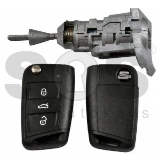 OEM Set for Seat Buttons:3 / Frequency: 434MHz / Transponder 