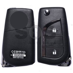 OEM Set for Toy HILUX Buttons:2 / Frequency: 433MHz / Transponder: TRPWS21/ Toy MASTER 59 / SET Part No: 61F050-000 / KEY Part No.: 89070-0D330 / 89080-0D330