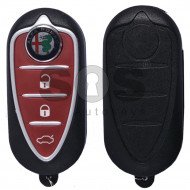 OEM Flip Key for Alfa Romeo Mito Buttons:3 Frequency 433 MHz  Transponder:PCF 7946 / ID 46  Delphi BSI