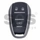 OEM Smart Key for Alfa Romeo Giulia/Stelvio Buttons:3 / Frequency: 433MHz / Trasnponder: HITAG 128-Bit AES / Blade signature: SIP22 / Immobiliser System: BCM / Keyless Go (OEM Board - Aftermarket Shell)