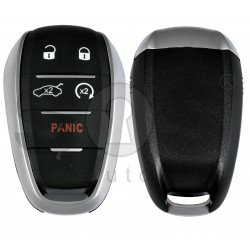 Smart Key for Alfa Romeo Giulia/Stelvio Buttons:4+1P / Frequency: 433MHz / Trasnponder: HITAG 128-Bit AES / Blade signature: SIP22 / Immobiliser System: BCM / Keyless Go / Automatic Start 