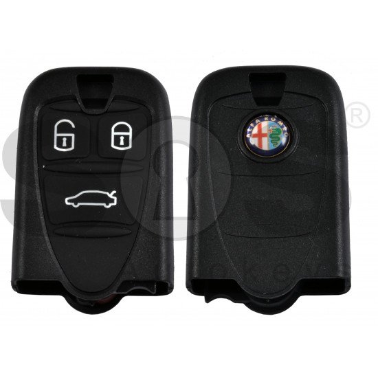 OEM Smart Key for Alfa Romeo 159 Buttons:3 / Frequency: 315MHz / Trasnponder: PCF 7941 HITAG ID46  / Blade signature: SIP22 / Aftermarket Key shell / OEM PCB