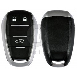 Smart Key for Alfa Romeo Giulia/Stelvio Buttons:3 / Frequency: 433MHz / Trasnponder: HITAG 128-Bit AES / Blade signature: SIP22 / Immobiliser System: BCM / Keyless Go