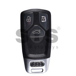 OEM Smart Key for Audi TT Buttons:3 / Frequency:433MHz / Transponder:MLB / Blade signature:HU162T / Part No:4M0 959 754 T / Keyless Go