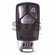 OEM Smart  Key for Audi E-Tron 2016+ Buttons:3 / Frequency: 433MHz / Transponder: Newest / Blade signature: HU162T / Part No: 4M0959754AM / Keyless Go