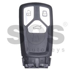 OEM Smart Key for Audi TT/A3 2015+ Buttons:3 / Frequency: 434MHz / Transponder: Megamos 88/ AES / Blade signature: HU162T / Immobiliser System: MQB / Part No: 8S0.959.754.CN/ 8S0.959.754.CM/ 8S0.959.754.CK / BH / BD / Keyless Go
